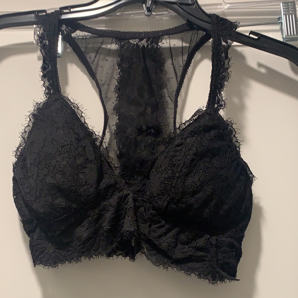 Aerie Black Lace Bralette